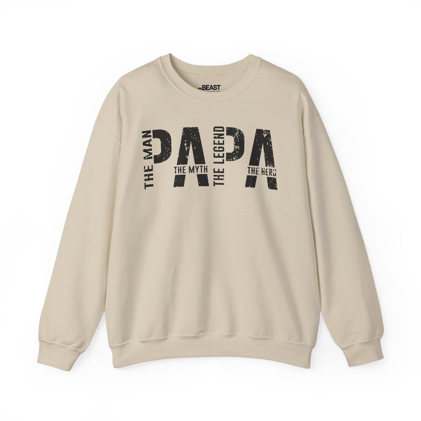 papa the man the myth the legend sweatshirt sand sweatshirt Father's Day gift idea