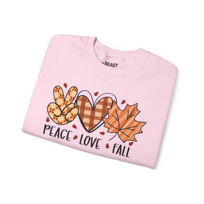 peace love fall sweatshirt sweatshirt gift gift idea image 5