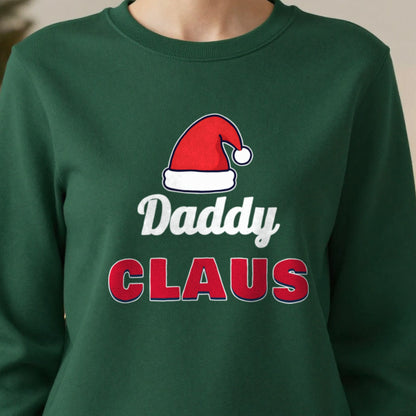 Personalised Claus Christmas Jumper & T-Shirt in another colour