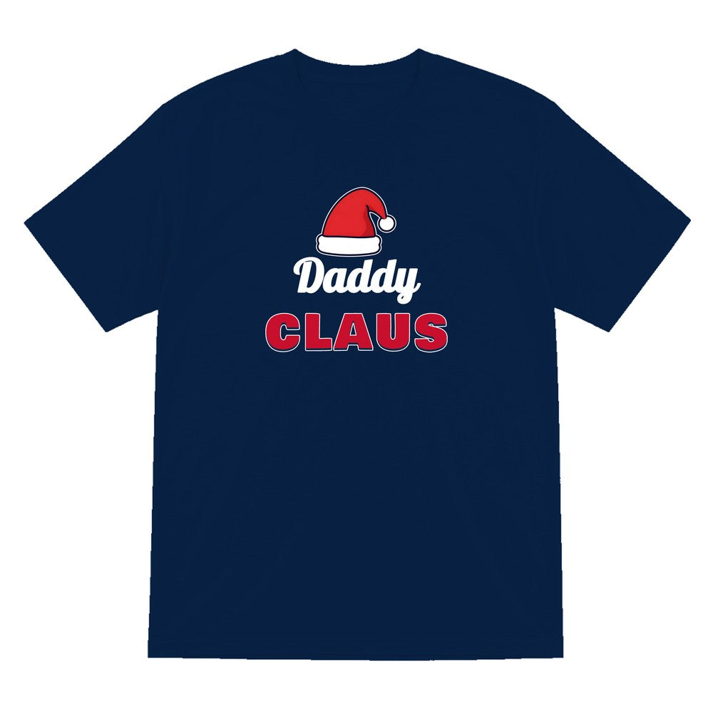 Personalised Claus Christmas Jumper & T-Shirt T-Shirt in Navy