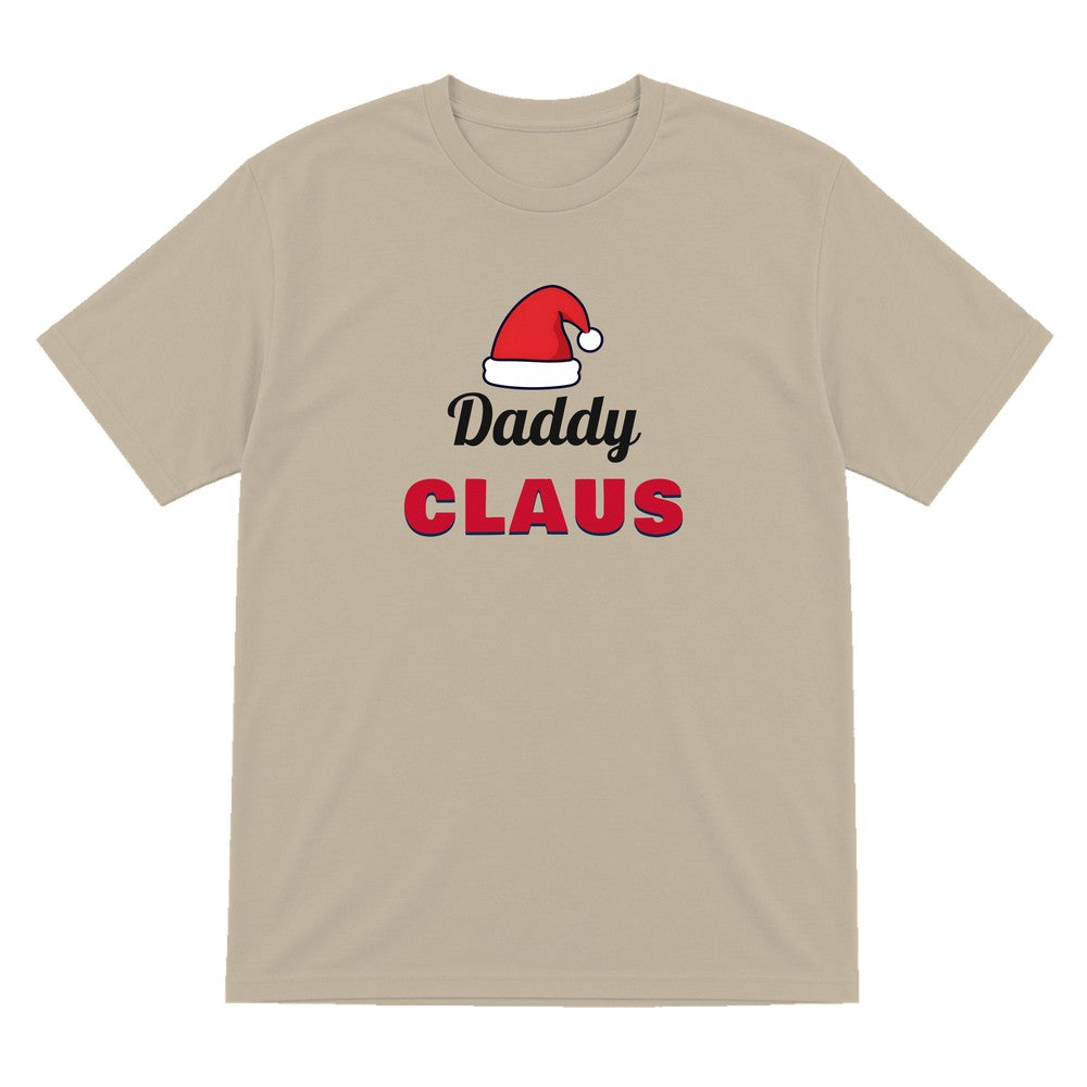 Personalised Claus Christmas Jumper & T-Shirt T-Shirt in Sand