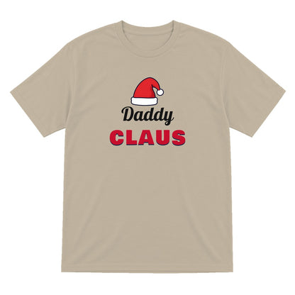 Personalised Claus Christmas Jumper & T-Shirt T-Shirt in Sand