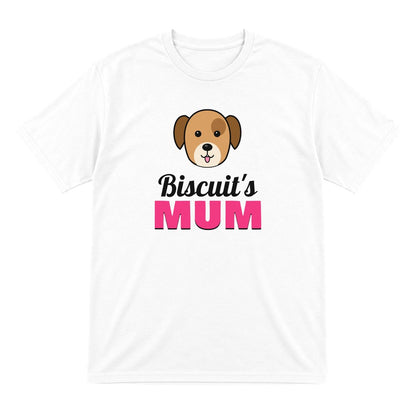 Personalised Dog Mum T-Shirt & Sweatshirt laid flat