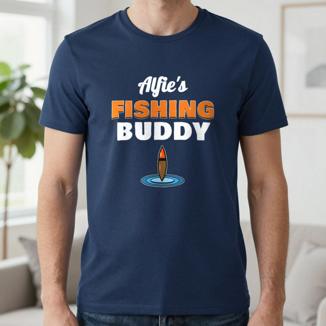 Personalised Fishing Buddy T-Shirt & Sweatshirt | Dad and Kid Matching Fishing Shirts