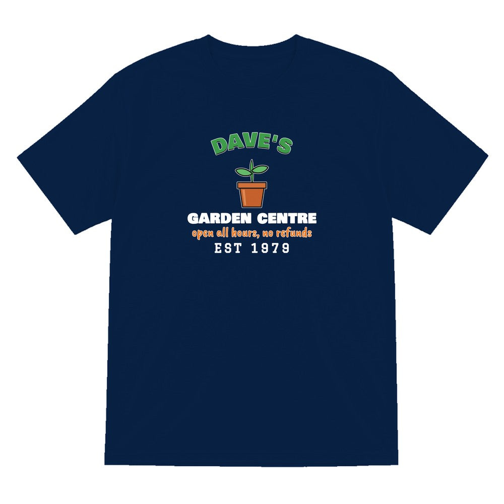 Personalised Garden Centre T-Shirt & Sweatshirt laid flat