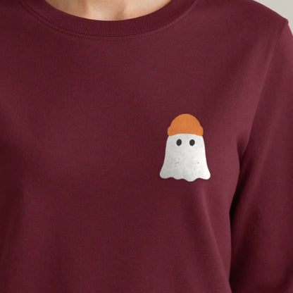 Personalised Ghost Embroidered Sweatshirt in another colour