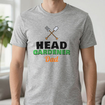 Personalised Head Gardener T-Shirt & Sweatshirt T-Shirt in Sport Grey, worn, our photo