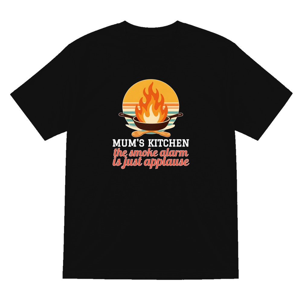 Personalised Kitchen T-Shirt & Sweatshirt laid flat