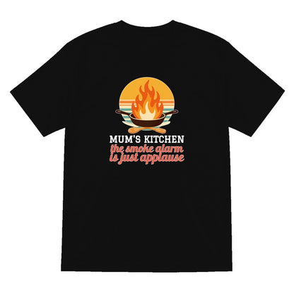 Personalised Kitchen T-Shirt & Sweatshirt laid flat