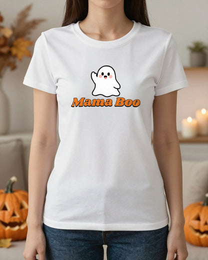 Personalised Mama Boo T-Shirt & Sweatshirt worn