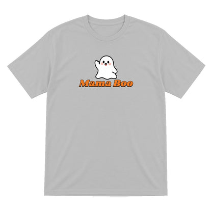 Personalised Mama Boo T-Shirt & Sweatshirt in Sport Grey (T-Shirt)