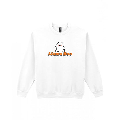 Personalised Mama Boo T-Shirt & Sweatshirt in White (Sweatshirt)