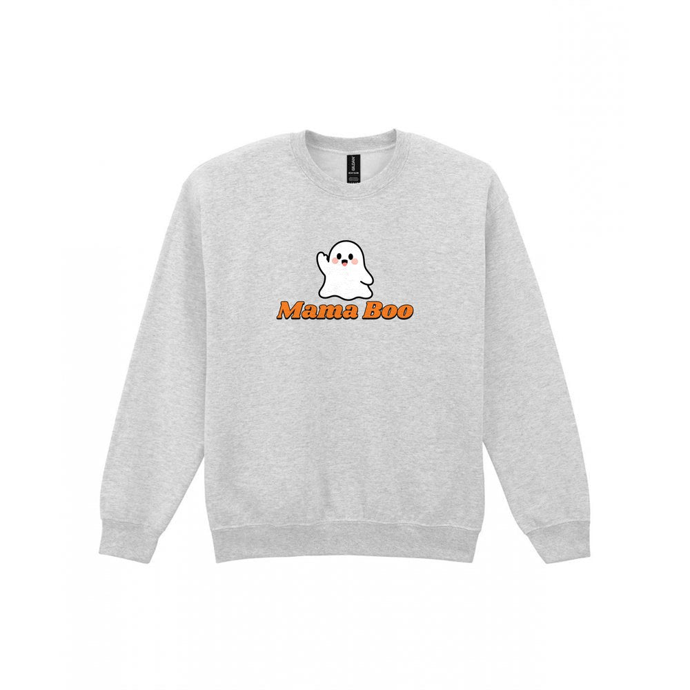 Personalised Mama Boo T-Shirt & Sweatshirt in Sport Grey (Sweatshirt)