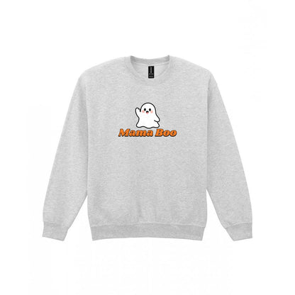 Personalised Mama Boo T-Shirt & Sweatshirt in Sport Grey (Sweatshirt)