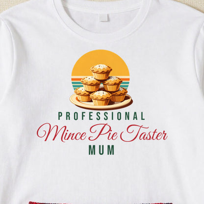 Mince Pie Taster personalised print close-up