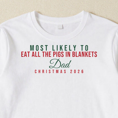 Most Likely To personalised print close-up