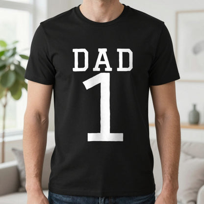Personalised Name And Number T-Shirt & Sweatshirt T-Shirt in Black, worn, our photo