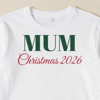 Name Christmas personalised print close-up