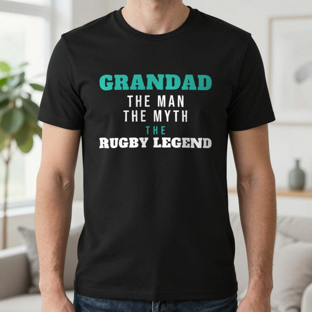 Personalised Rugby Legend T-Shirt & Sweatshirt | The Man The Myth The Rugby Legend