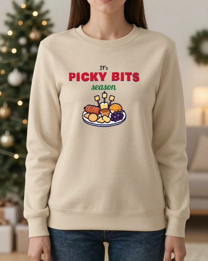 It's Picky Bits Season Christmas Jumper & T-Shirt worn