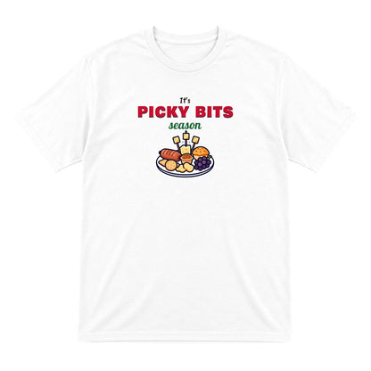 It's Picky Bits Season Christmas Jumper & T-Shirt T-Shirt in White