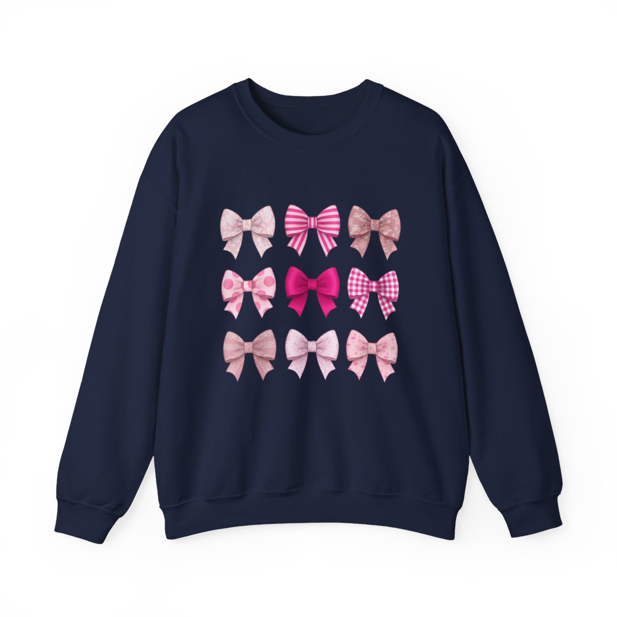 black sweatshirt with pink bow collage graphic coquette style