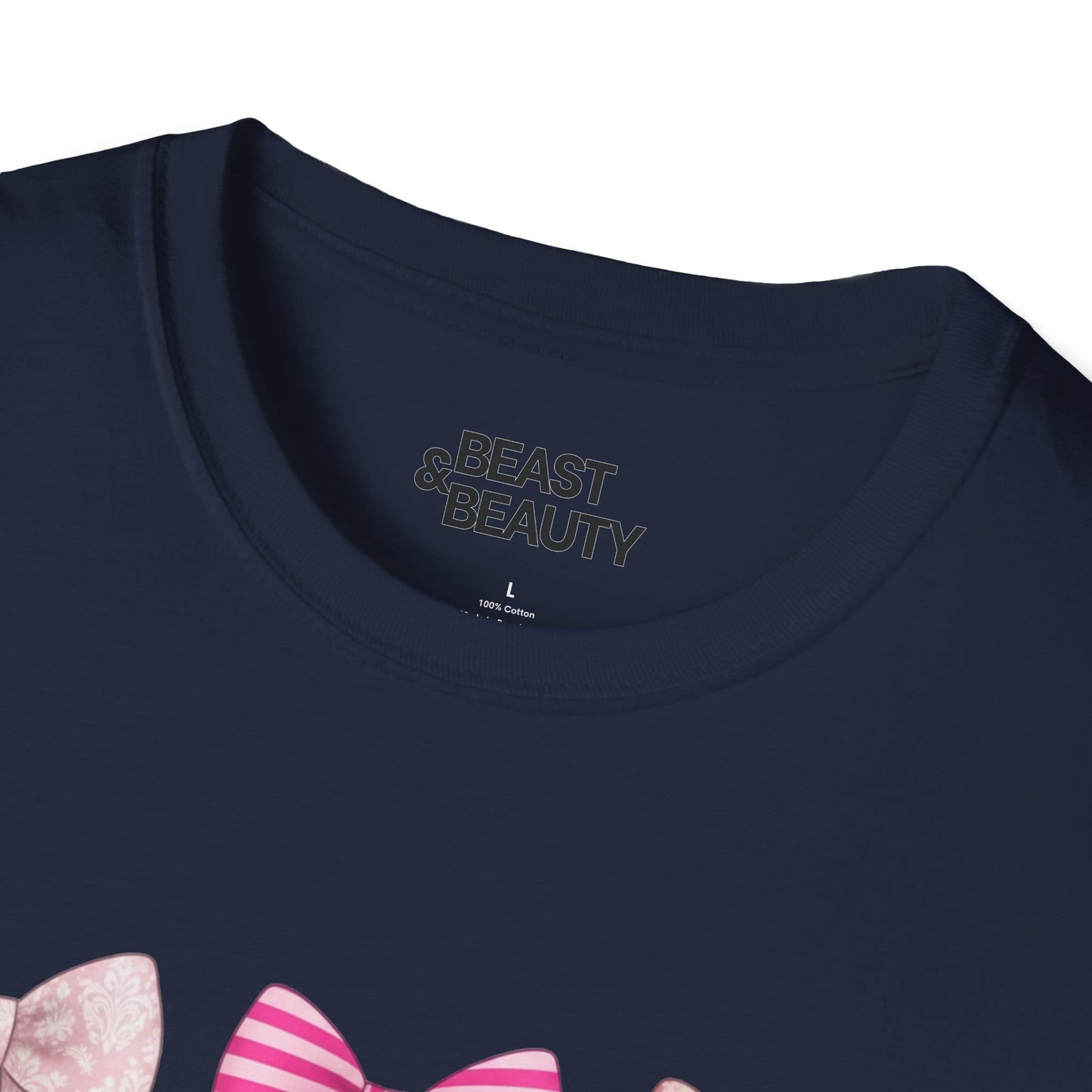pink bow pattern t-shirt t-shirt coquette gift idea image 5