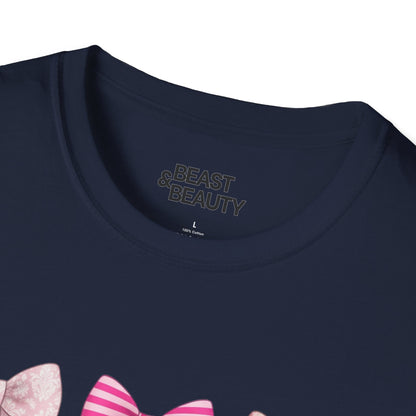 pink bow pattern t-shirt t-shirt coquette gift idea image 5