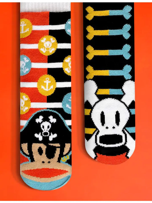 pirate halloween kids socks socks front product image