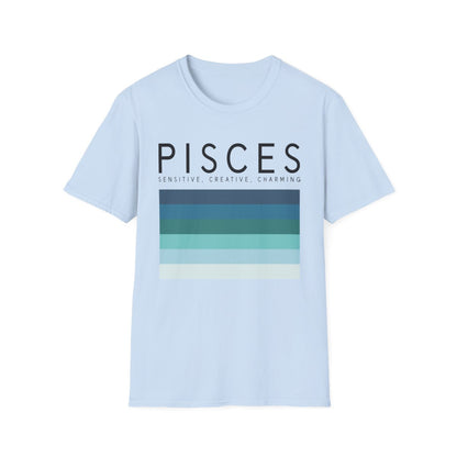 Pisces Zodiac Graphic T-Shirt - funny t-shirt by Cheeky Business