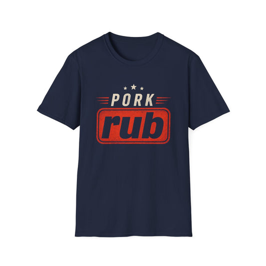 Pork Rub BBQ Pitmaster T-Shirt - funny t-shirt by Cheeky Business