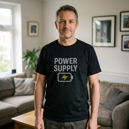 Power Supply & Charging grown-up t-shirt