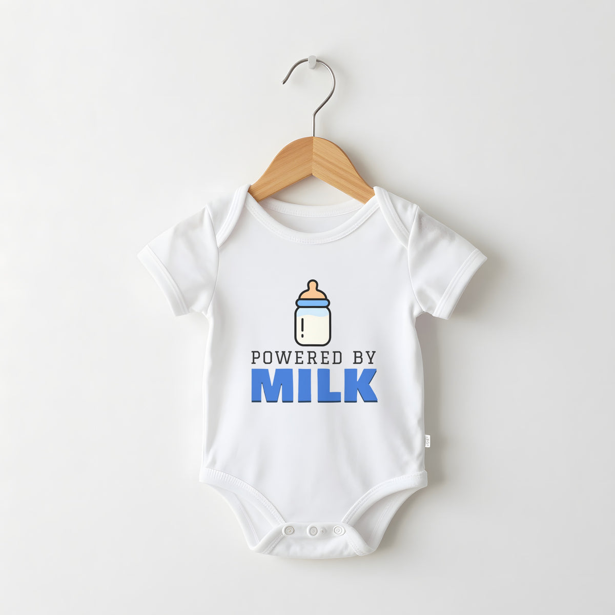 Powered By Milk funny baby grow