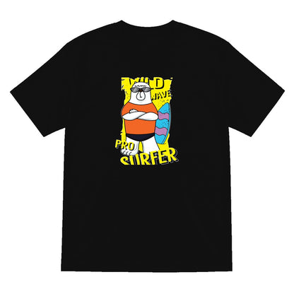 Kids Pro Surfer Bear T-Shirt & Sweatshirt T-Shirt in Black