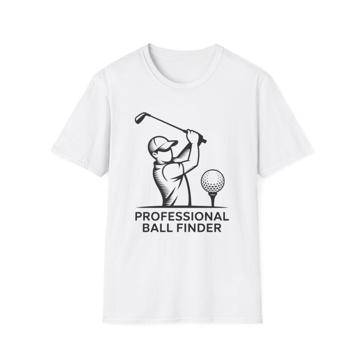 Professional Ball Finder Golf Dad T-Shirt - funny t-shirt by Cheeky Business