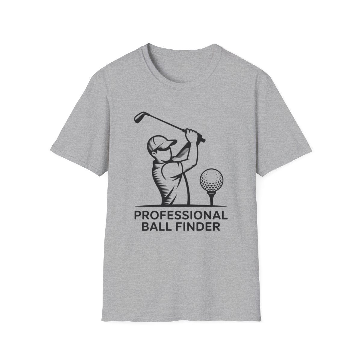 Professional Ball Finder Golf Dad T-Shirt - funny t-shirt by Cheeky Business