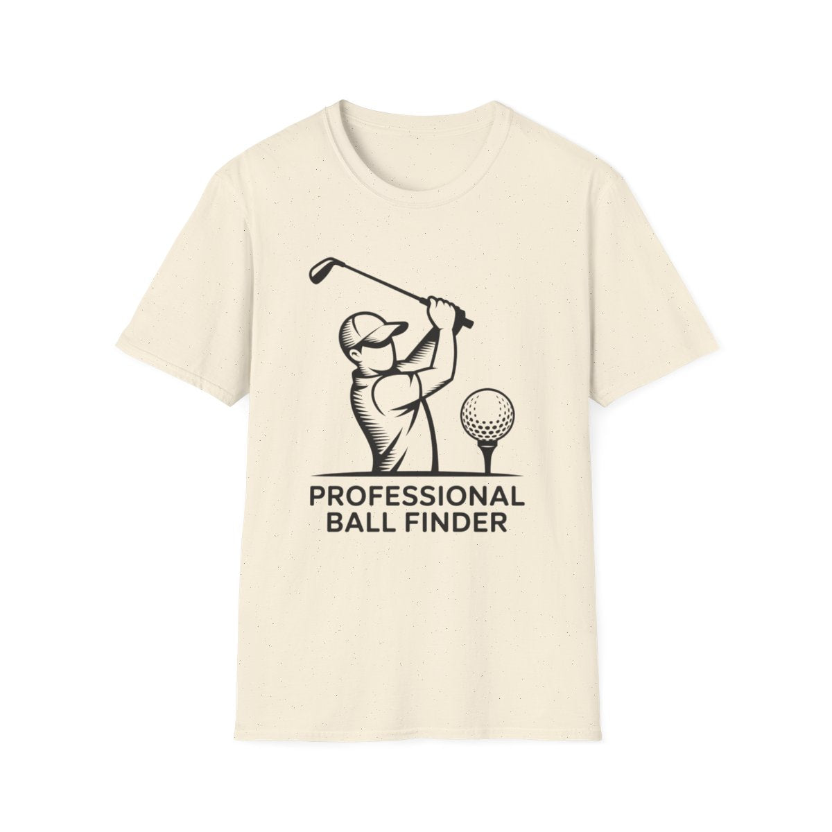 Professional Ball Finder Golf Dad T-Shirt - funny t-shirt by Cheeky Business