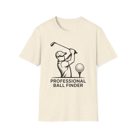 Professional Ball Finder Golf Dad T-Shirt - funny t-shirt by Cheeky Business