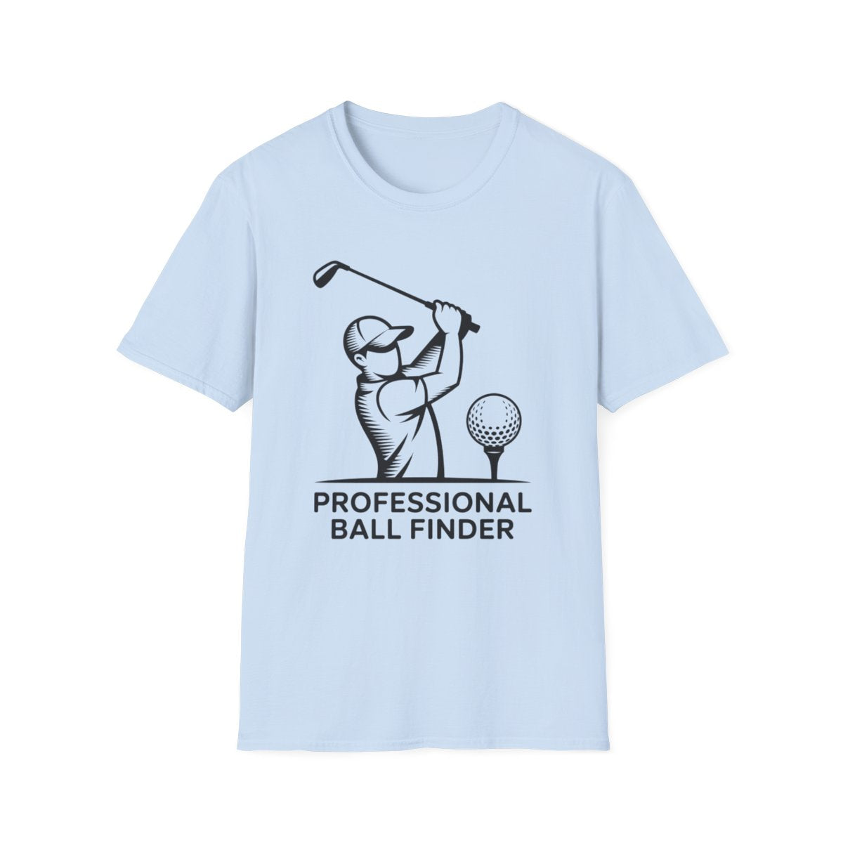 Professional Ball Finder Golf Dad T-Shirt - funny t-shirt by Cheeky Business