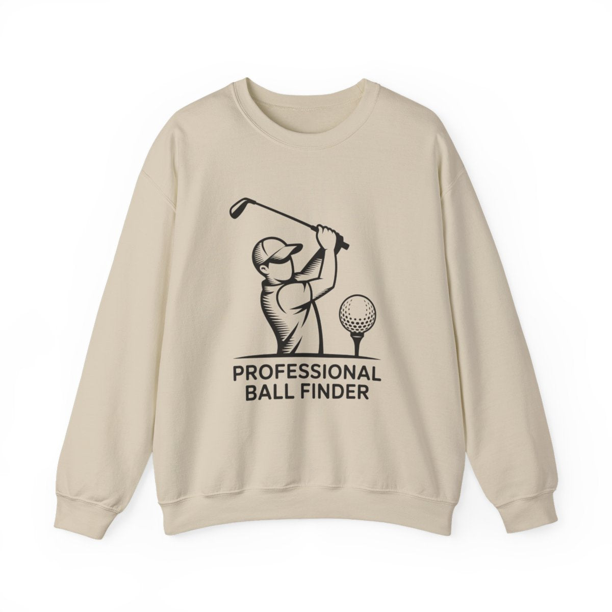 Professional Ball Finder Golf Sweatshirt - funny sweatshirt by Cheeky Business