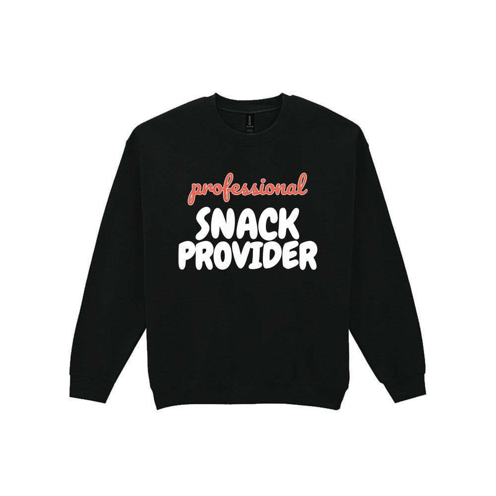 Professional Snack Provider Mum Sweatshirt & T-Shirt Sweatshirt in Black