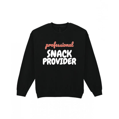 Professional Snack Provider Mum Sweatshirt & T-Shirt Sweatshirt in Black
