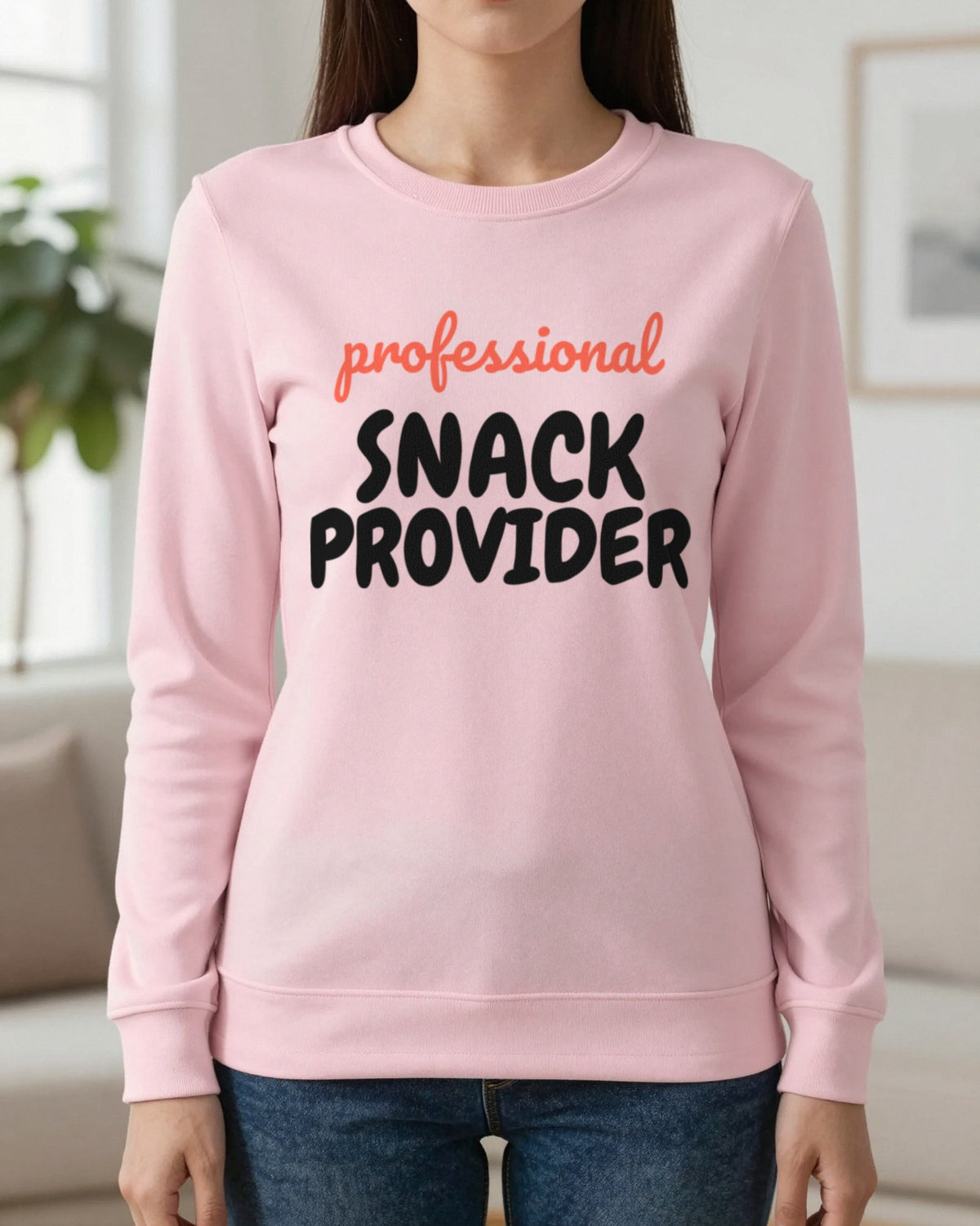Professional Snack Provider Mum Sweatshirt & T-Shirt worn