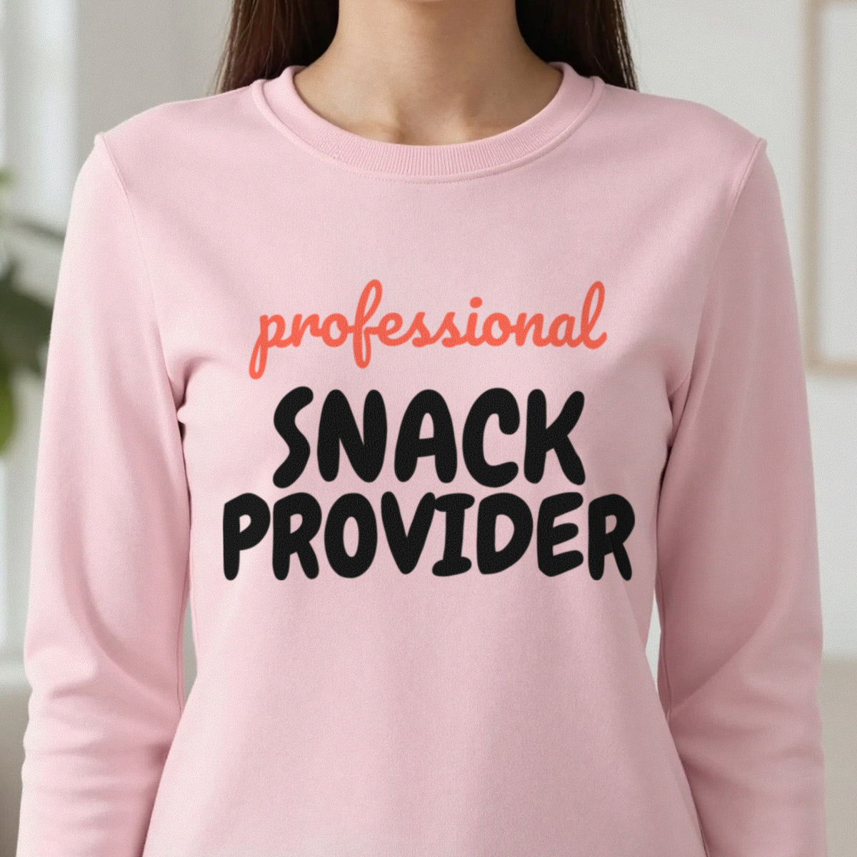 Professional Snack Provider Mum Sweatshirt & T-Shirt close-up