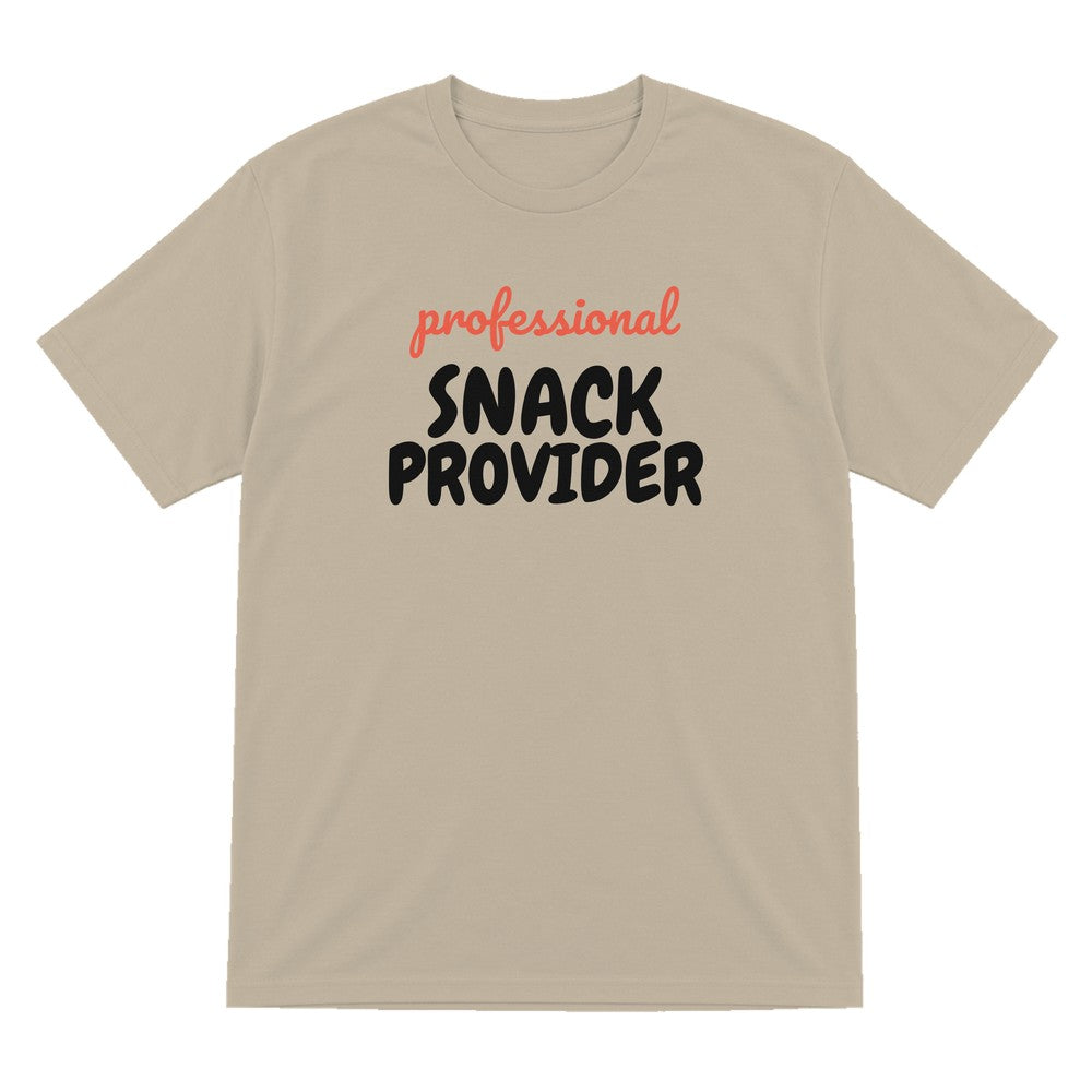 Professional Snack Provider Mum Sweatshirt & T-Shirt T-Shirt in Sand