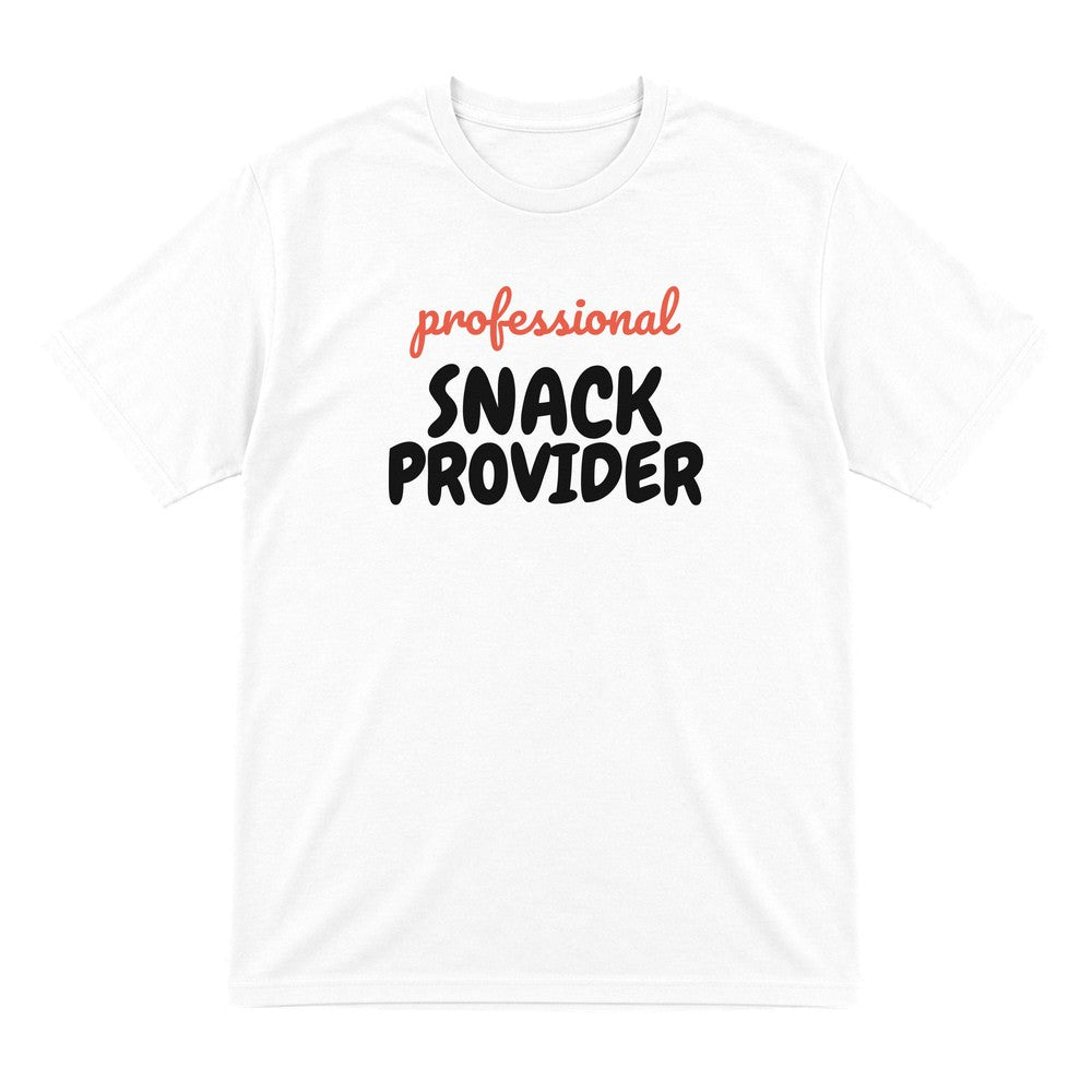 Professional Snack Provider Mum Sweatshirt & T-Shirt T-Shirt in White