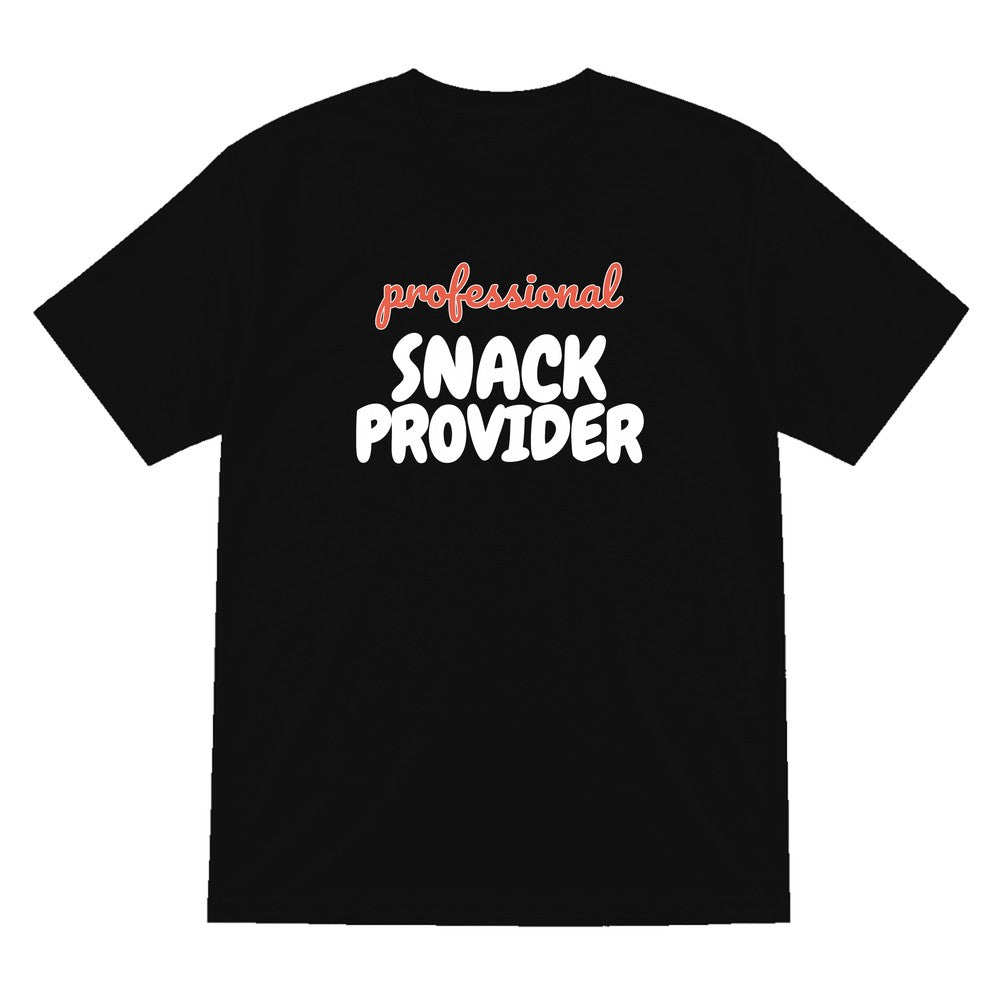 Professional Snack Provider Mum Sweatshirt & T-Shirt T-Shirt in Black