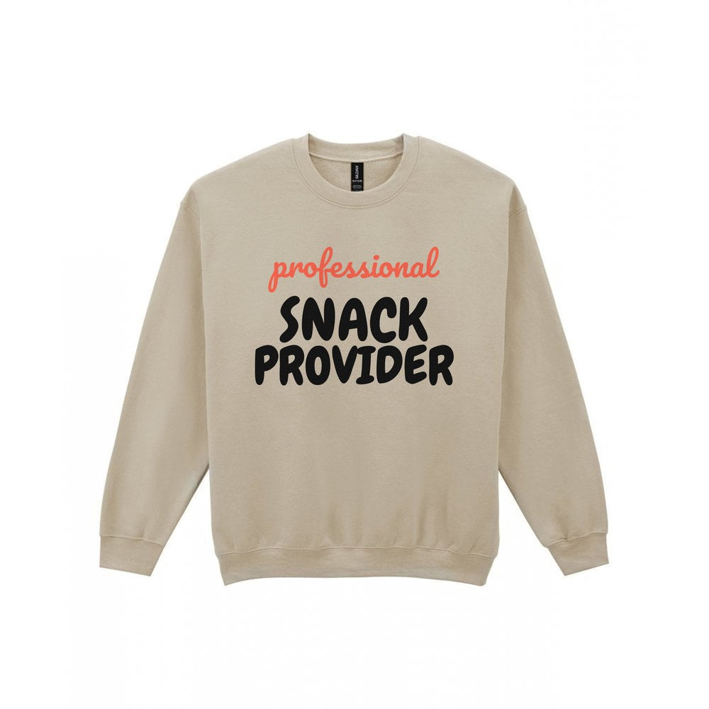 Professional Snack Provider Mum Sweatshirt & T-Shirt Sweatshirt in Sand