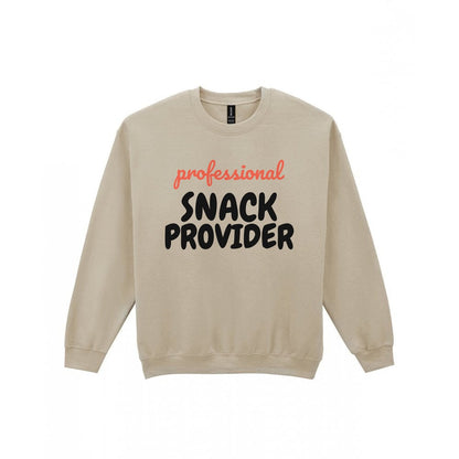 Professional Snack Provider Mum Sweatshirt & T-Shirt Sweatshirt in Sand