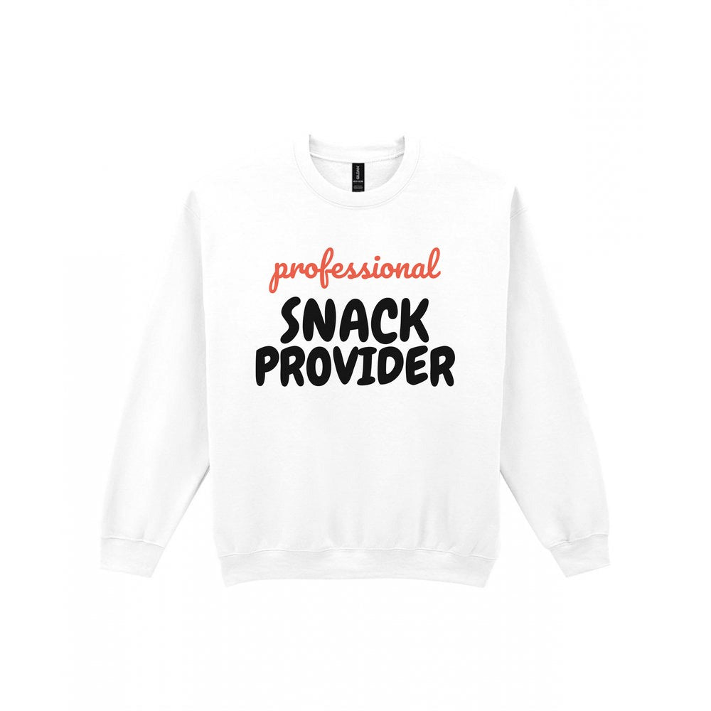 Professional Snack Provider Mum Sweatshirt & T-Shirt Sweatshirt in White
